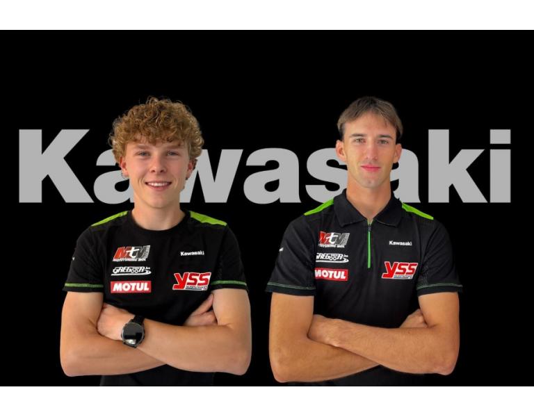 L'équipe MTM Kawasaki rejoindra le championnat du monde de motos sportives avec Xavi Artigas et Loris Veneman