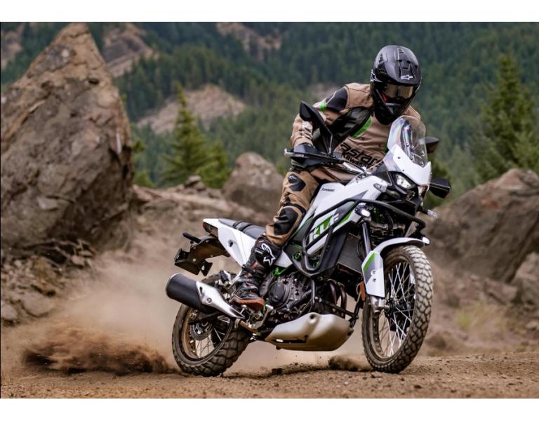 La nouvelle KLE500: Life’s a Rally, Ride it